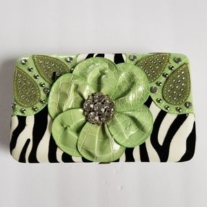 GREEN BLING WALLET